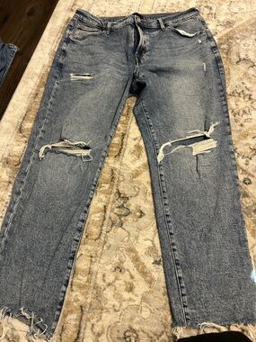 Gap Distressed Blue Denim Jeans